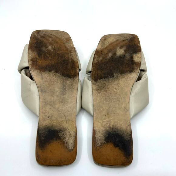 Steve Madden Mayra Sandals Cream Women's 6.5 US - Picture 9 of 10